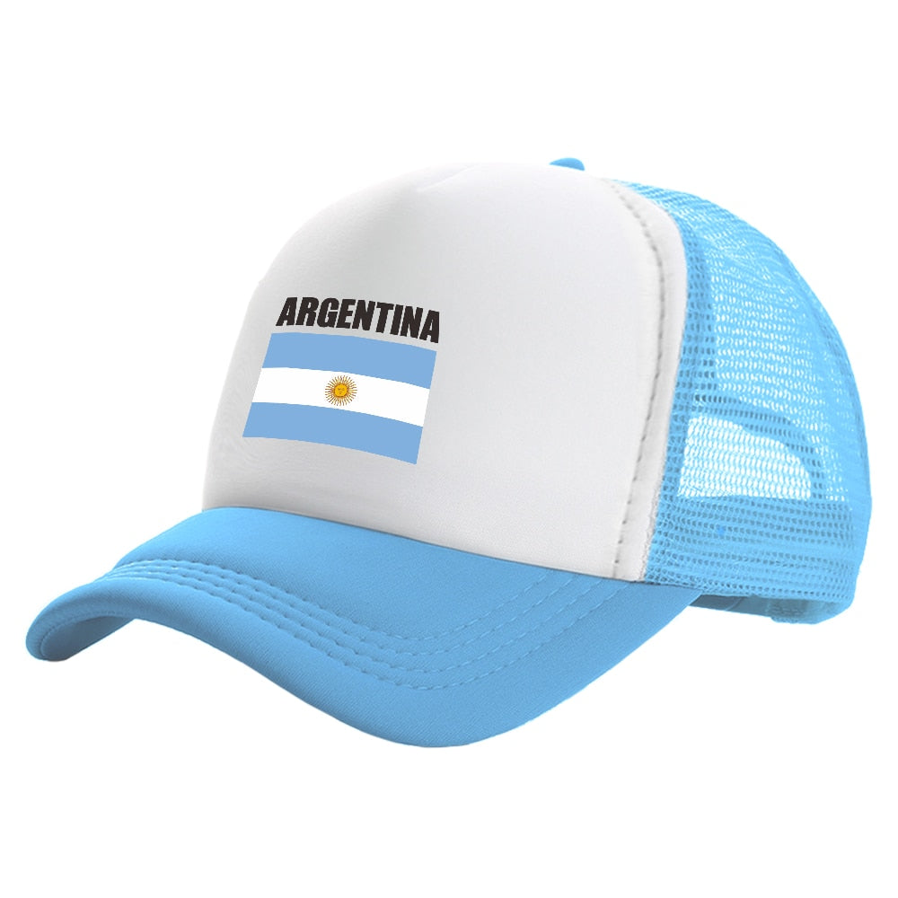 Argentina Trucker Caps Men Argentina Hat Baseball Cap Cool Summer Unis – Cap  Nation